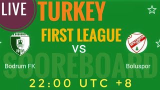 Bodrum FK VS Boluspor TURKEY First League 2024 LIVE SCORE [upl. by Gothar503]