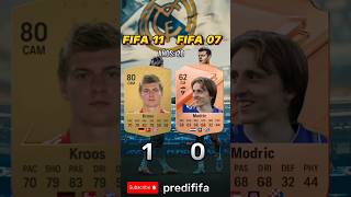 Modric VS Kroos EVOLUCION FIFA 😢💔 [upl. by Karyl]