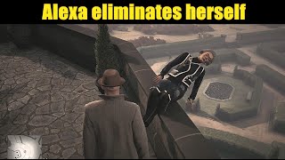 Hitman 3  Alexa Carlisle eliminates herself A Matter of Guilt Accuse Zachary Dartmoor guide [upl. by Kcam]