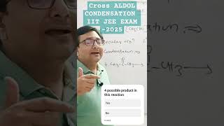 Cross ALDOL condensation neet viralvideo shortsyoutube [upl. by Hanus47]