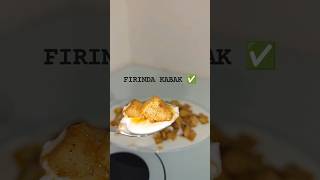 FIRINDA KABAK ✅ kabakyemeği kabaktarifi keşfet pratiktarifler yemektarifleri food yemek [upl. by Ellerad]