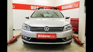 VW Passat Hvordan bytte hjullager foran  2011 til 2014 mod 3C facelift [upl. by Letsyrk]