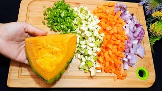 Recette Soupe Aux Légumes de la Cuisine Marocaine [upl. by Jaunita]