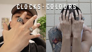 Mens Sterling Silver and Stainless Steel Jewelry  Clocks  Colours Review [upl. by Etnomal897]