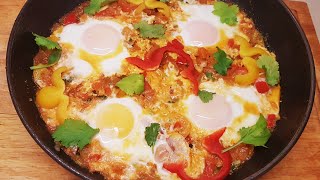 SHAKSHUKA oson toyimli va mazali nonushta tushlikkechki ovqat Шакшуки Рецепт RECIPE [upl. by Akeimat644]