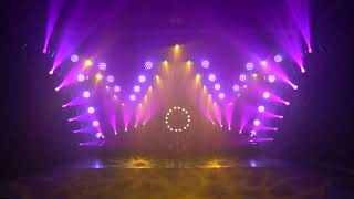 Professional 3D Stage Lighting Show 5 hours v2 [upl. by Renrag]