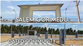 salem gorimedu gated community plots for sale dtcpamprera approoved [upl. by Sharman]