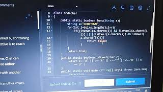 Reach Codetown Strings java codechef solution [upl. by Naillig]