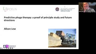 Dr Alison Low University of Edinburgh UK on Predictive phage therapy a proof of principle [upl. by Ploch12]