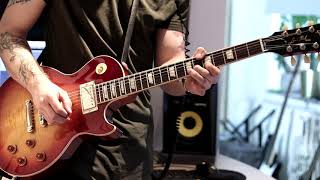 Guns N Roses  Locomotive  Gibson Les Paul Solo Jam [upl. by Barclay]