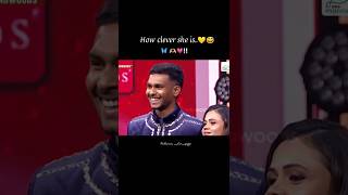 How clever she is 😅💛matheeshapathirana cricket cricketteam Behindwoodstv pathirana matheesha [upl. by Gaiser]