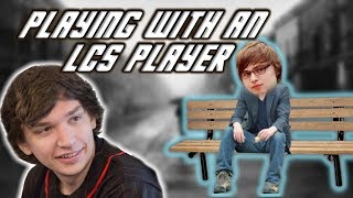 Sneaky Plays with an Actual LCS Player Duo with Meteos [upl. by Selassie220]