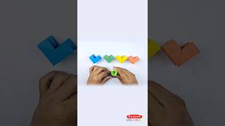 How to make Origami Fidget Toy  Easy paper toy  Arts and Crafts Kingdom artsandcraftskingdom diy [upl. by Akkeber]