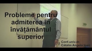 Matematica Culegere de probleme admitere Politehnica Timisoara AL140 [upl. by Adgam]