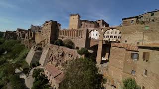 Pitigliano la città del tufo  Drone FPV [upl. by Ilojne]