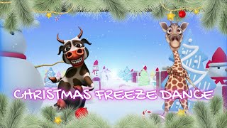 quotFestive Freeze Dance Songs Fun Christmas Freeze Dance for Kidsquot [upl. by Ellatsirhc795]