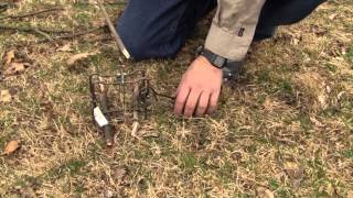 How to set up a 110 Conibear Trap Equip 2 Endure [upl. by Elleinod815]