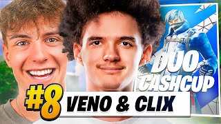 Veno amp Clix are DOMINATING the DUO CASH CUP 😎 [upl. by Alios]