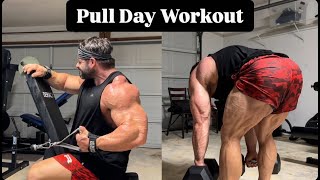 Pull Day Workout 10 Days Out [upl. by Broadbent]