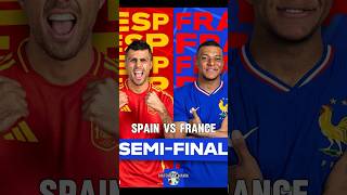 Spain vs France SemiFinal Showdown  UEFA Euro 2024 Highlights euro2024 semifinal spainvsfrance [upl. by Morganica626]