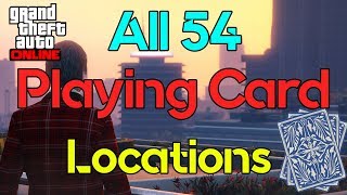 All 54 Playing Card Locations  GTA Online [upl. by Rafiq402]