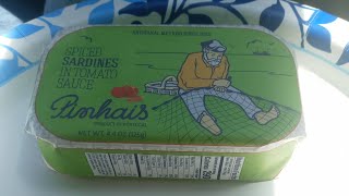 Pinhais Sardines in Tomato Sauce Review [upl. by Alysa]