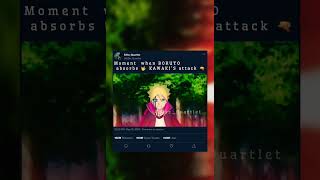 Boruto🔥 defended Kawaki 🚫 naruto anime narutoshippuden manga sasuke boruto kawaii animeedit [upl. by Dalila]