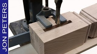 Cutting a Mortise  Mortise chisel vs bevel edge chisel  Paul Sellers [upl. by Hobey]