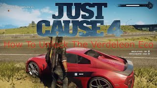 Just Cause 4  How to Unlock the Verdeleon Eco [upl. by Fusco]