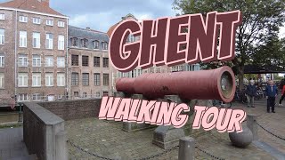 🇧🇪GHENT  4K  walking tour [upl. by Nirmak300]