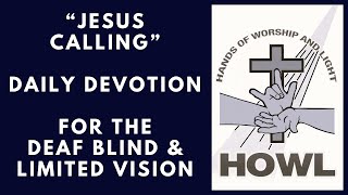 “Jesus Calling” devotion – Oct 22 [upl. by Melania]