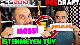 EN İYİ OYUNCULARI ÇÖPE ATMA CHALLENGE  PES 2018 PESDRAFT [upl. by Lebar]