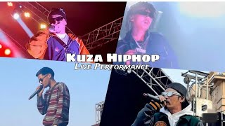 VTEN  JAMESY  MANAS GHALY amp YABI Live performance at Kuza Hiphop Carnival [upl. by Darce501]