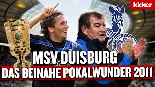 Duisburgs magische Reise ins Pokalfinale Nur Rauls Schalke verhinderte den Coup  kicker History [upl. by Brezin495]