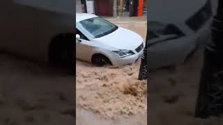 Floods in Benicarló Castellon Spain [upl. by Spratt]