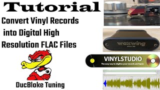 DucBloke Tuning  Converting Vinyl Records to High Resolution FLAC Audio [upl. by Danas783]