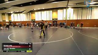 MS BOYS 106 Ryker Vail East Idaho Elite Wrestling Club Vs Kalob Ybarra Bear Cave [upl. by Alian]