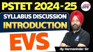 PSTET 202425  Syllabus Discussion  Introduction EVS  By Harmaninder Sir [upl. by Myrtle]