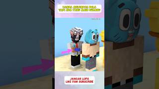 Ketika melempar bola tapi pakai cara curang minecraft roblox short [upl. by Esoryram]