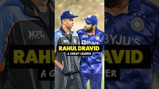 Rahul dravid A great Leader 🏏 cricket rahuldravid indvsaus [upl. by Patsis]