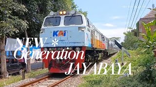 KA Jayabaya Malang Surabaya dengan rangkaian terbaru New Generation [upl. by Katrina]