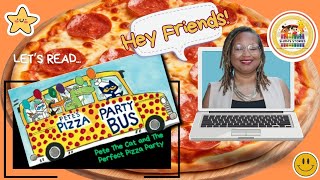 Pete The Cat And The Perfect Pizza Party  Story Time For Kids  Shons Stories [upl. by Winfield]