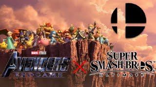 Smash Bros Ultimate w Portals Avengers Endgame [upl. by Darren893]