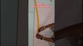 Part1 Bell bottom plazo cutting and stitching very easy method 😍 [upl. by Ecirtael34]