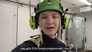 Plugga El amp Energi och börja jobba som elektriker  Vattenfall [upl. by Ecinnahs]