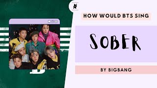 HOW WOULD BTS SING SOBER BY BIGBANG [upl. by Hanshaw]