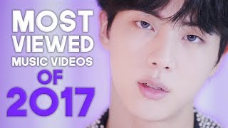 «TOP 25» MOST VIEWED KPOP GROUPS MUSIC VIDEOS OF 2017 September week 3 [upl. by Etteniotna409]