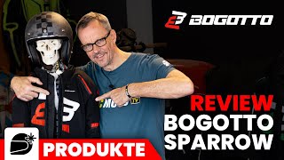 Bogotto Sparrow  Wasserdichte MotorradTextiljacke und Textilhose [upl. by Bonnes]