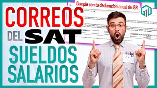 Correos masivos del SAT llegan a personas de Sueldos y Salarios [upl. by Johanan]