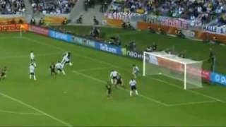 WM2010 Deutschland vs Argentinien 40 3710 Highlights alle Tore Müller Klose Friedrich [upl. by Nyahs]